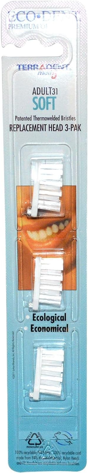 Terradent Terradent 31 Toothbrush Head Refill Sensitive