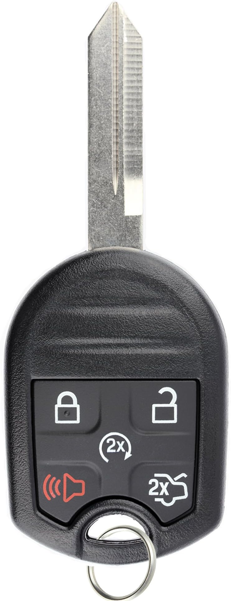 KeylessOption Keyless Entry Remote Control Fob Uncut Blank Ignition Car Key Remote Start for CWTWB1U793