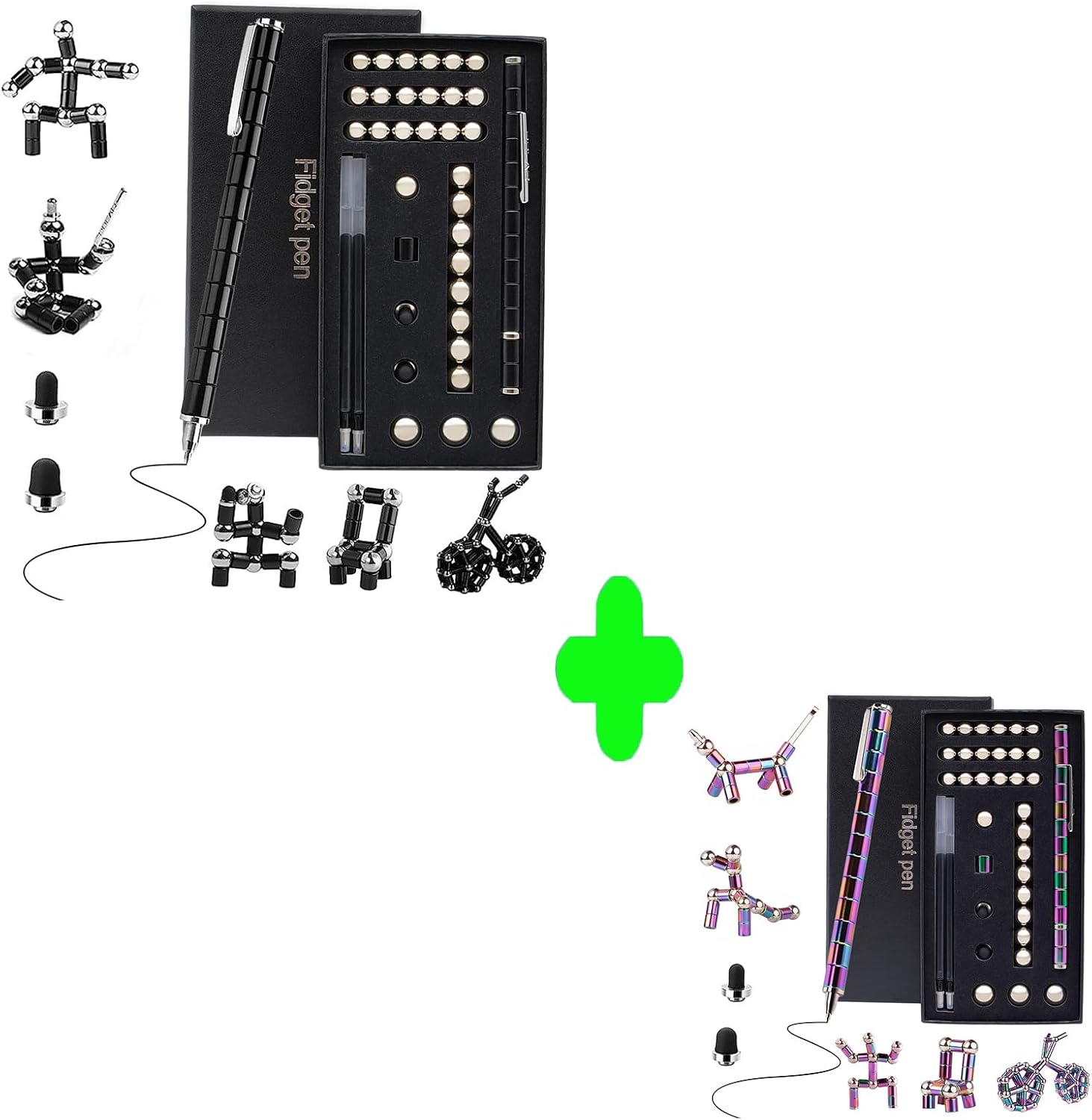 Upgrade Fidget Pen - Magnetic Fidget Toys for Boys & Girls Age 8-12 - Gifts for Teenage Girls & Boys - Decompression Toy Pen