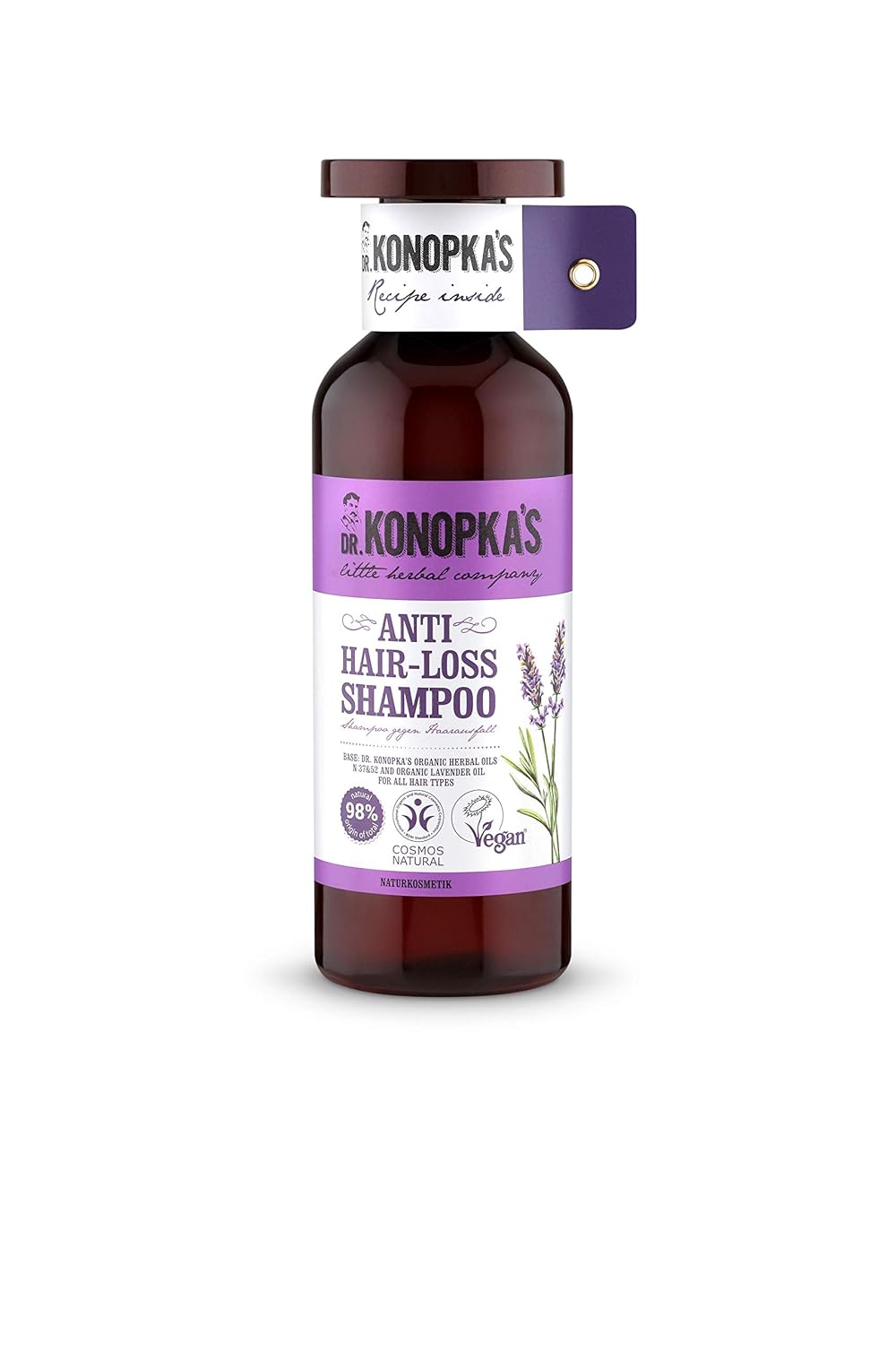 EUROBIO LAB KONOPKA'S ANTI HAIR -LOSS SHAMPOO 500 mL
