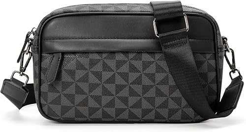 Bolso cruzado para hombre, bolso de hombro para hombre para ir al trabajo, bolso de viaje Bolso de trabajo para hombre pequeño