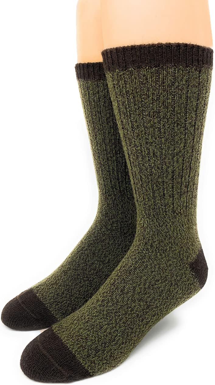 WARRIOR ALPACA SOCKS - Unisex Base Camp Alpaca Wool Hiking Socks for Men & Women