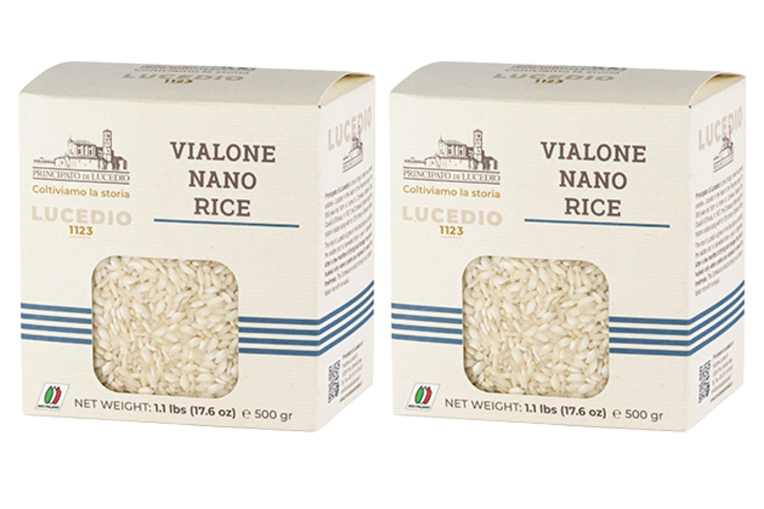Principato Di Lucedio Vialone Nano Rice, 1.1 Pound (Pack of 2)