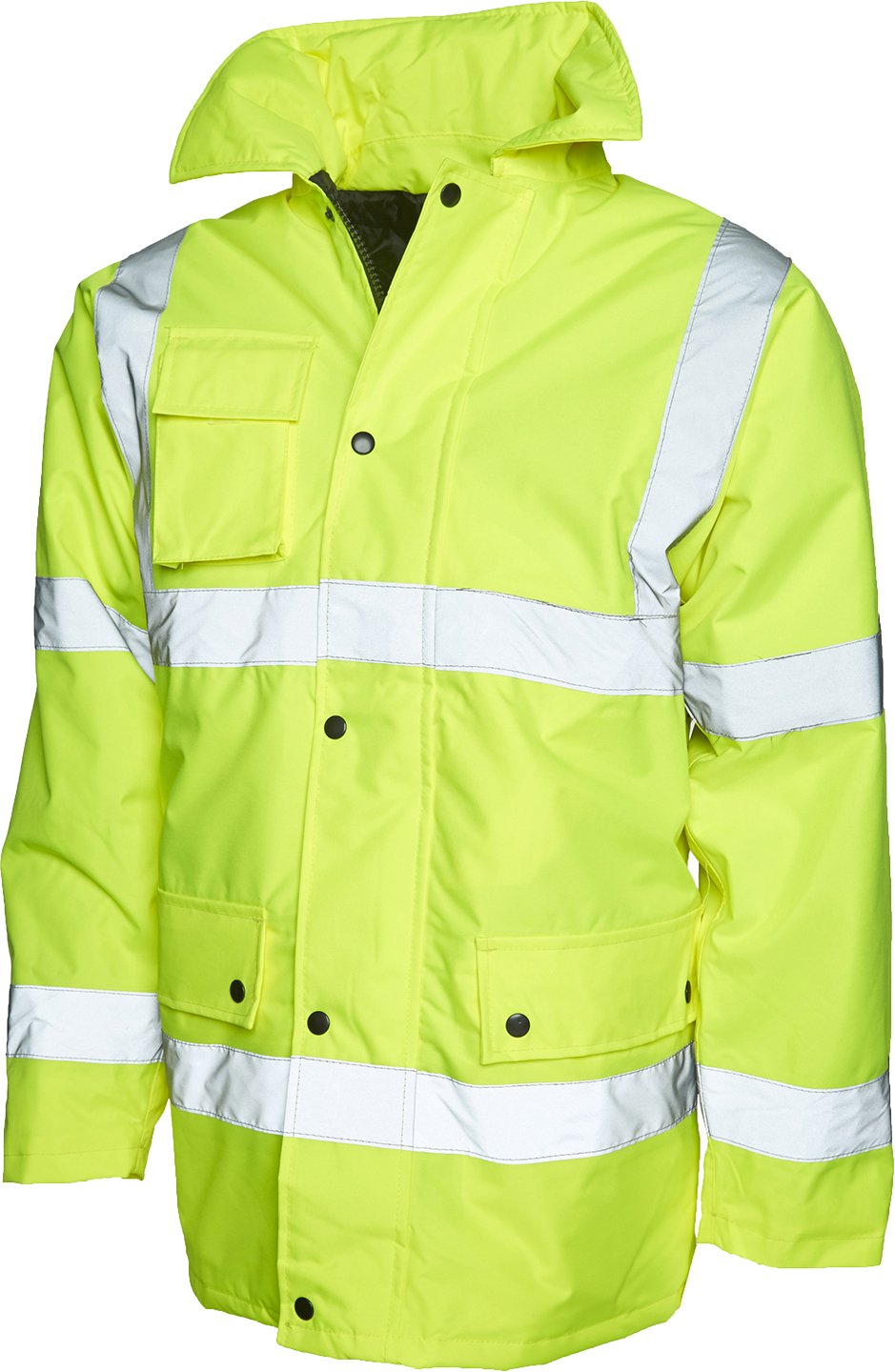 Shoppersbay Uneek Uc803 Road Safety Jacket Yellow XL