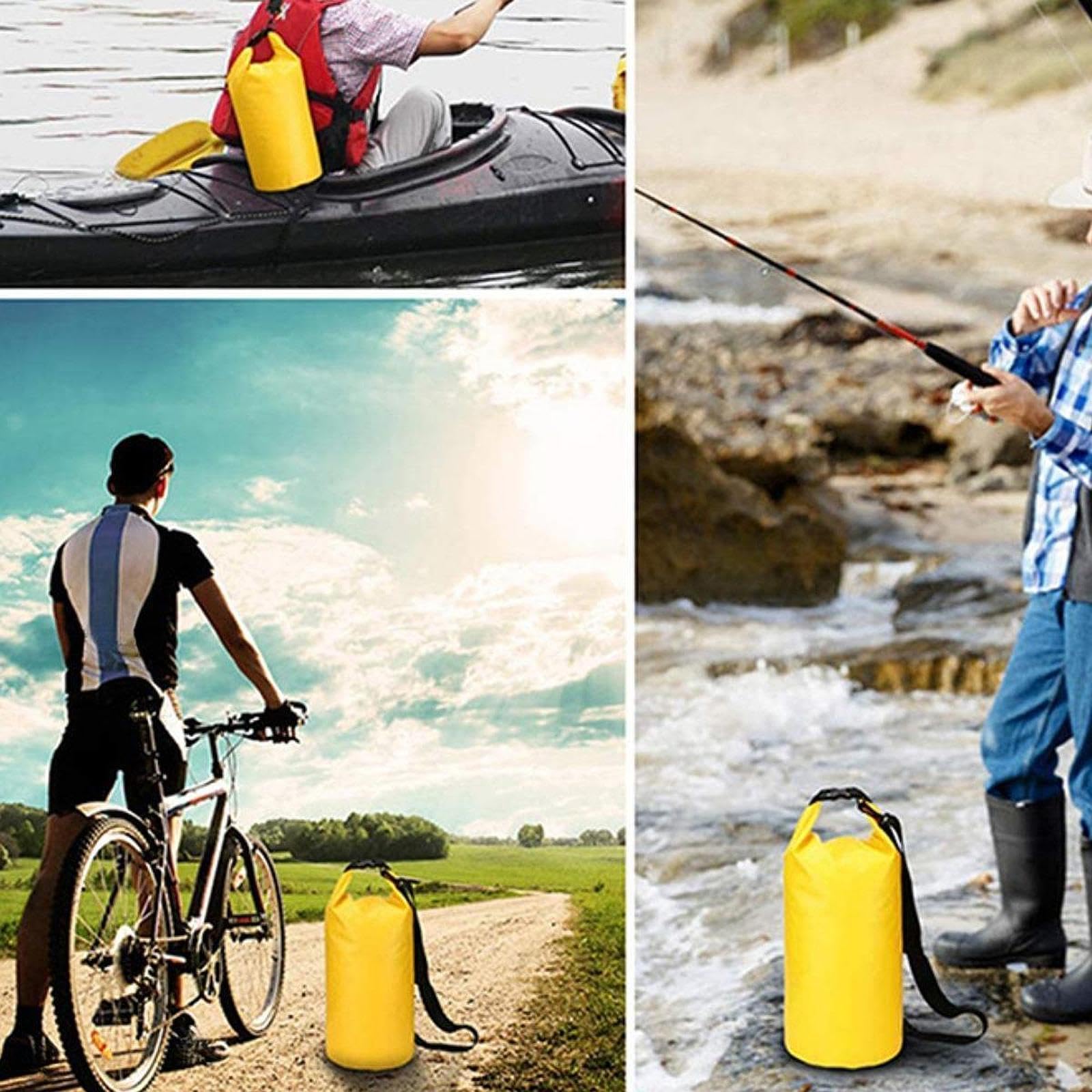 Sac à Dos étanche pour La Natation, Le Rafting, La Plage et Le Kayak