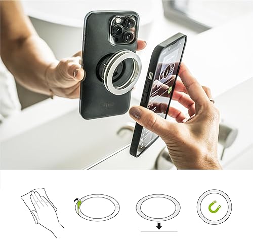 Miniatura 7 de SP CONNECT Moto Bundle II con módulo antivibraciones  SPC+  Compatible con iPhone 15 Pro  Soporte de teléfono para motocicleta  Soporte de teléfono