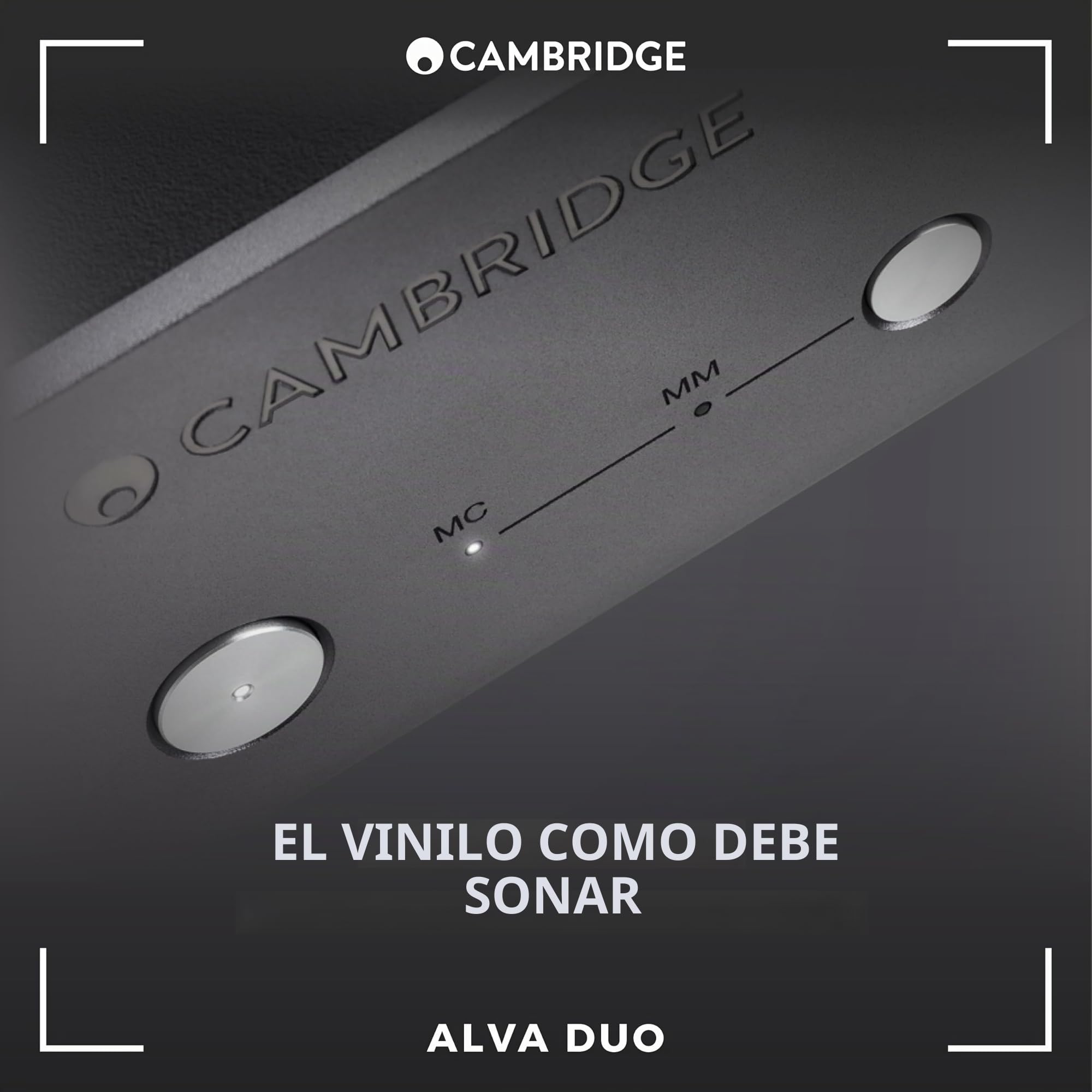 Cambridge Audio Alva Duo – Preamplificador Phono Moving Magnet & Moving Coil, preampli estéreo HiFi para Tocadiscos & Vinilo, ampli Auriculares – Lunar Grey
