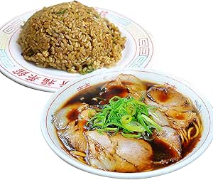 京都 たかばし 「 新福菜館 」 中華セット 【 中華そば 2袋 / 特製 炒飯 2袋 】 (ラーメン/チャーハン/惣菜) 詰め合わせ セット ギフト 有名店 冷凍 豚骨 醤油 具材付き SK1682