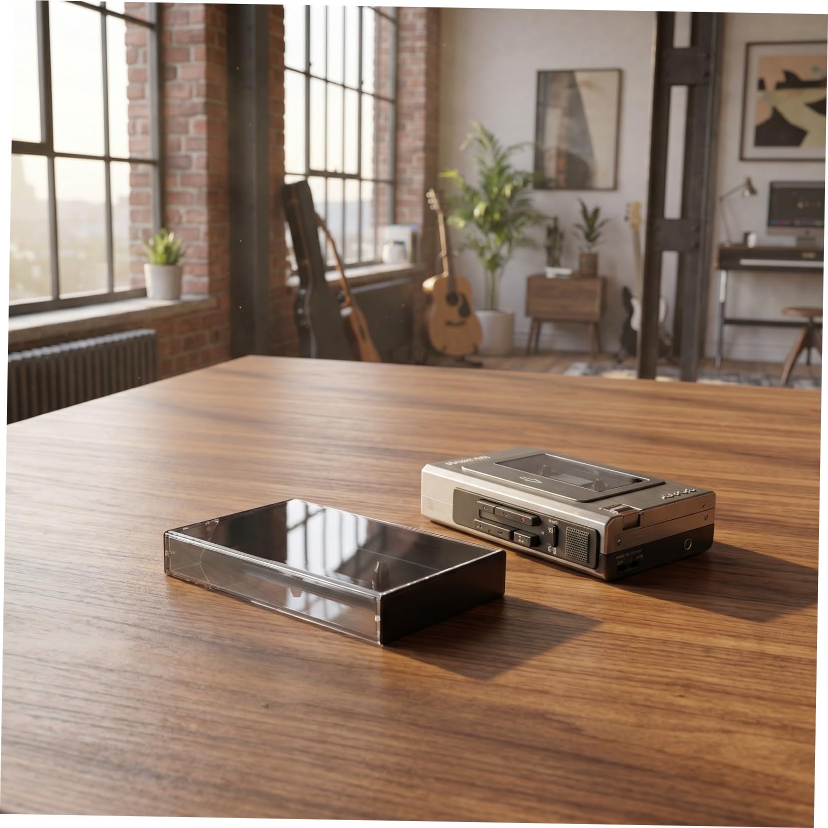 TOYANDONA Cajas Vacías de Casete Transparentes 20 Unidades Estuches de Plástico para Almacenamiento de Cintas de Audio en Casa y Colección Personal