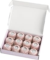 Vista 73 de Rhapsody Hilo de algodón perla tamaño 8 hilo de ganchillo Perle 12 bolas Set tejido a mano, bordado, sashiko, punto de cruz, costura, punto