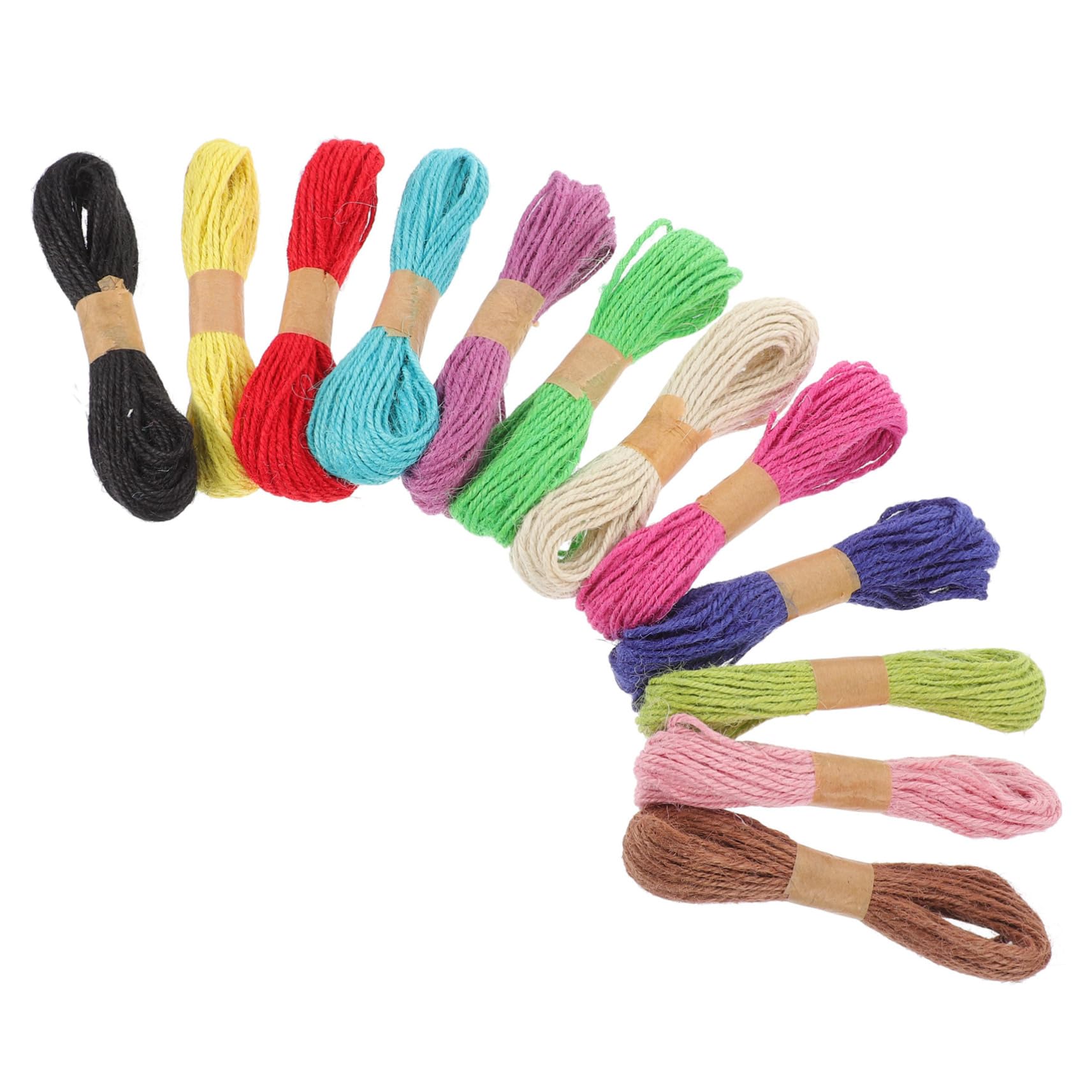 Corde coton pour bracelet et collier : 3 pièces robustes aux couleurs aléatoires