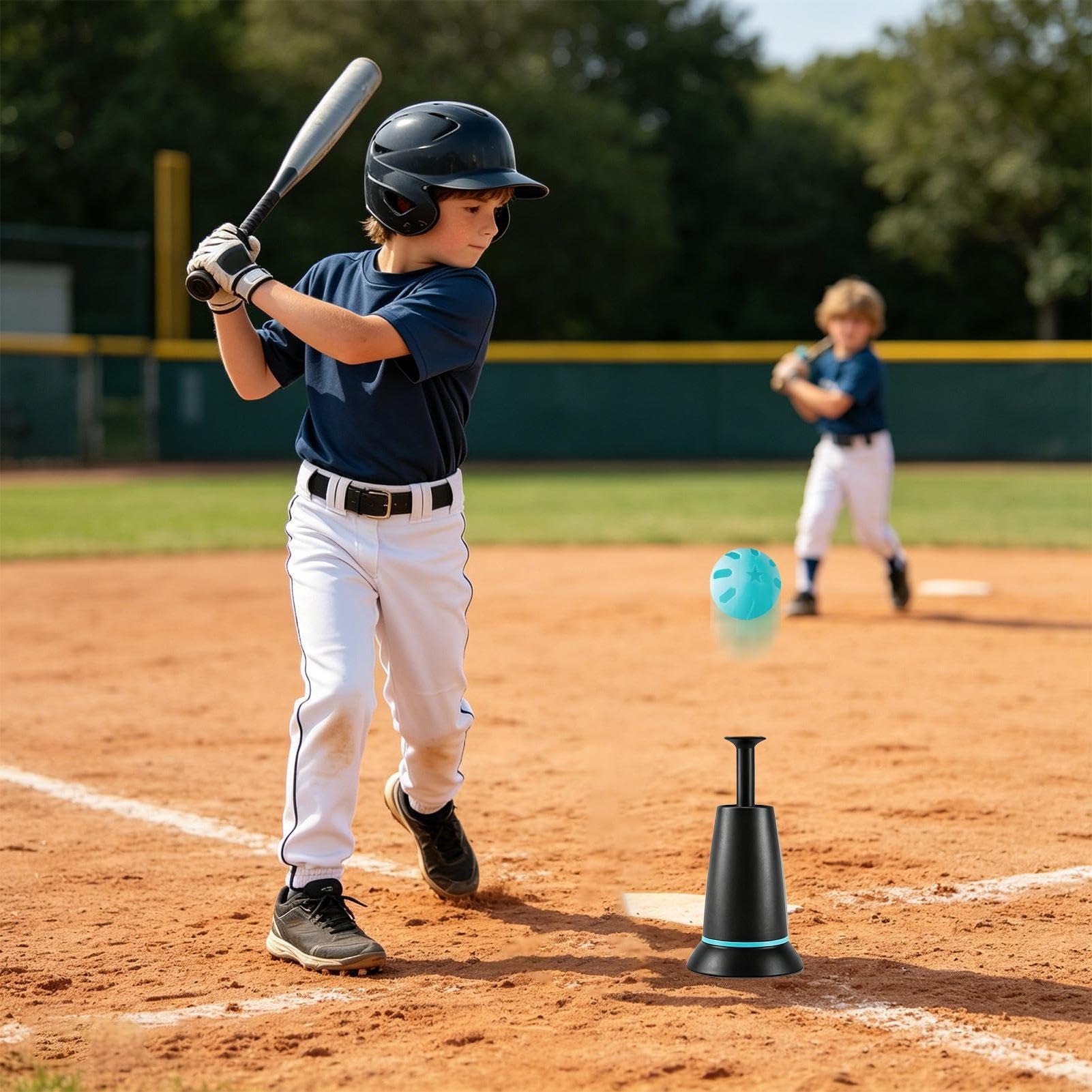 Generico Tee Di Allenamento Per Baseball,Tee Da Battuta Portatile - Attrezzatura Per Allenamento Battuta Softball - Per Giochi All'Aperto In Giardino E Al Chiuso Sport Compleanno Feste Camp Estivo