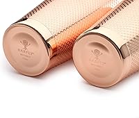 Vista 6 de Barfly Agitador de celosía de diamante de 18 oz, chapado en cobre