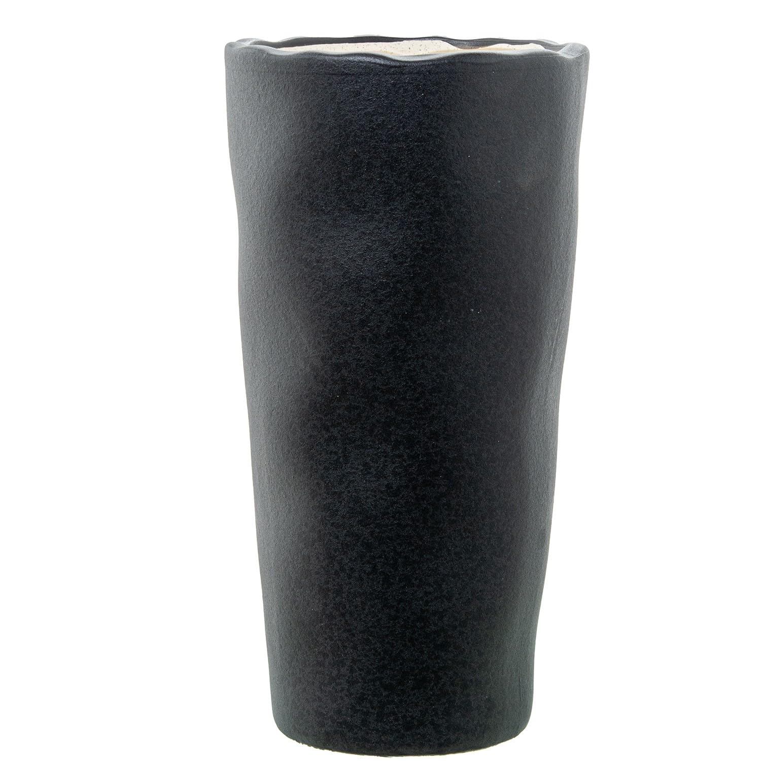 Vase en céramique noir DRW pour sublimer vos meubles vides avec élégance