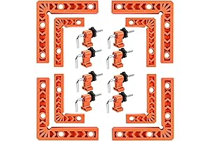 90 Degree Woodworking Clamps and Squares