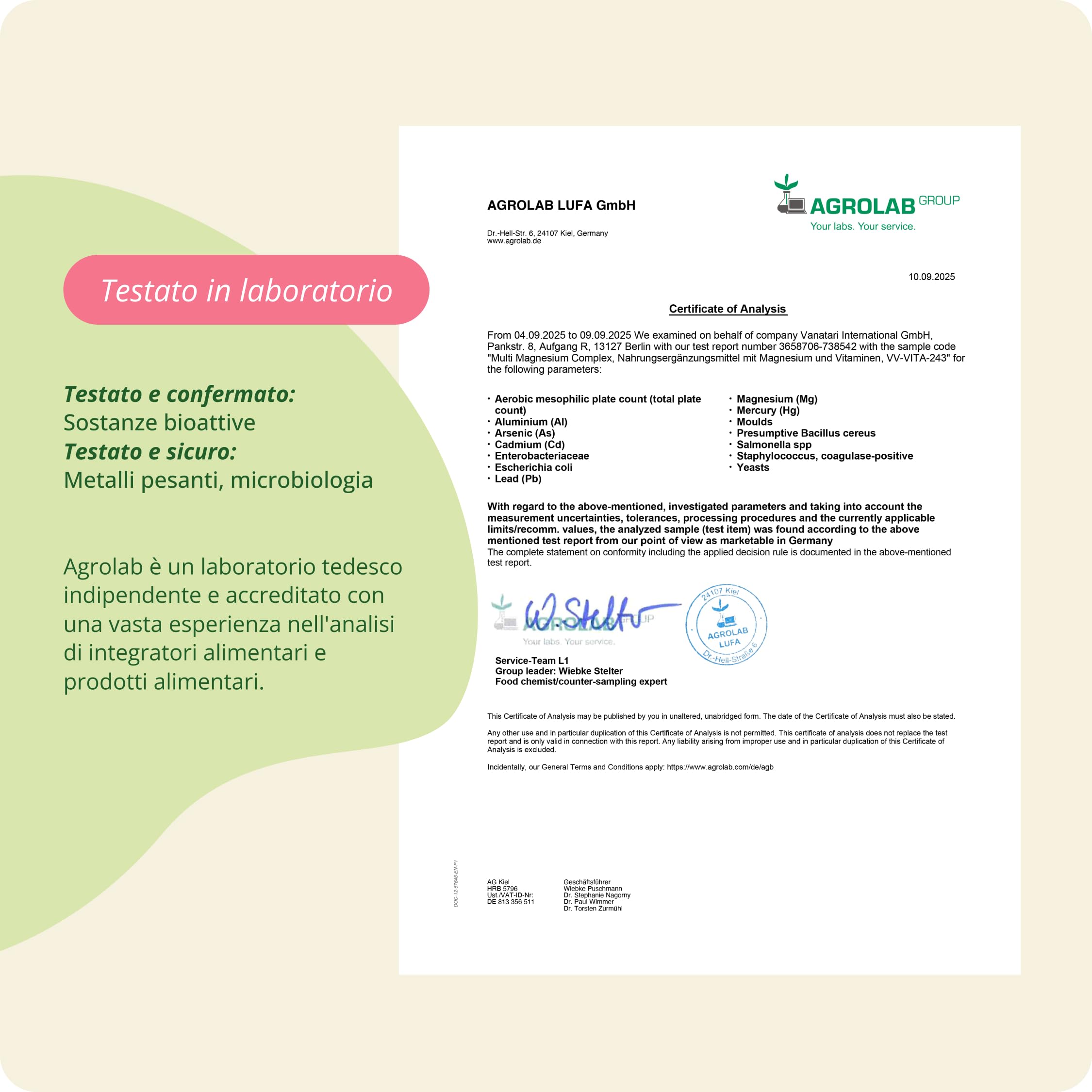 Magnesio Completo Complex | 4 Forme Migliori: Citrato + Bisglicinato + Malato + Taurato | con Vitamina B2 e B6 | 180 capsule | Vegan | Vegavero®