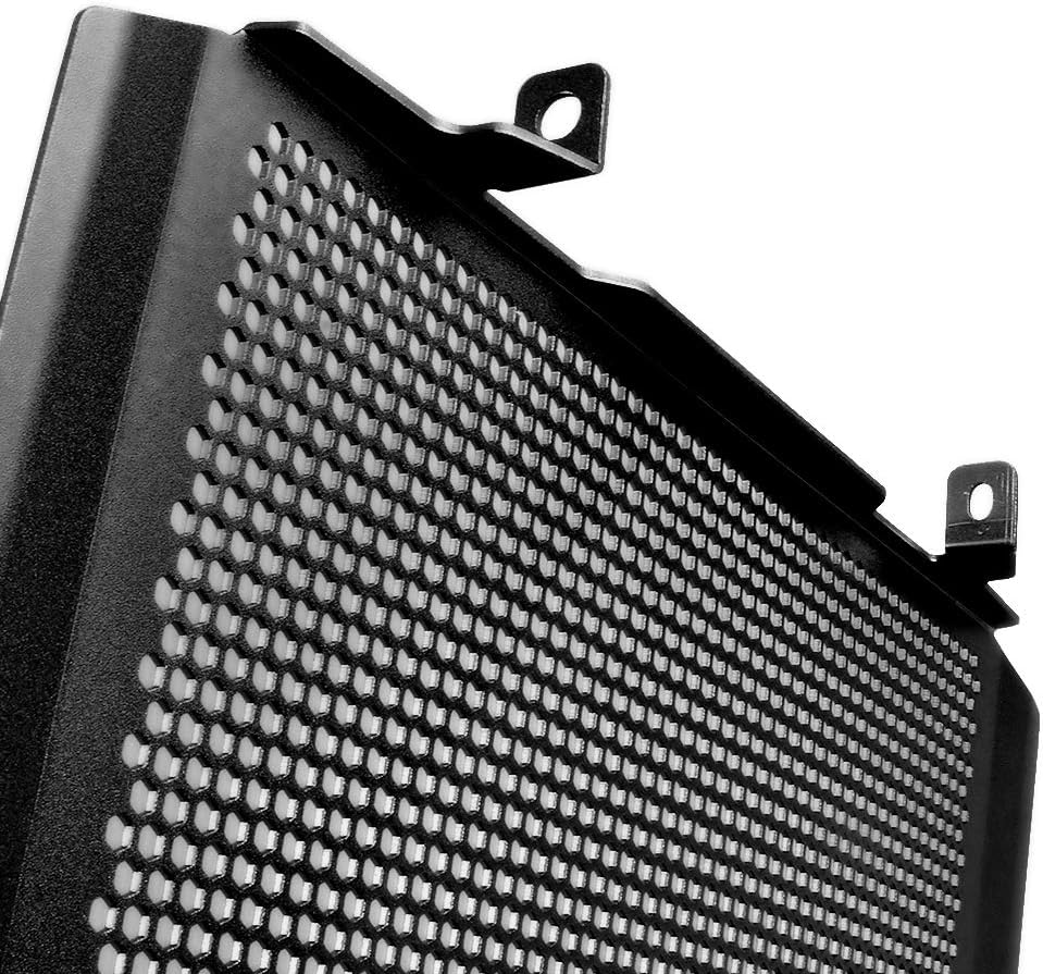 Z750 Z800 Z1000 Motocycle Radiator Grille Guard Protective Cover for Z750 2007-2012 Z800 / ABS/Z800E 2013-2018 Z1000SX 2010-2023 V.ersys 1000 SE 2021-2023 - Black