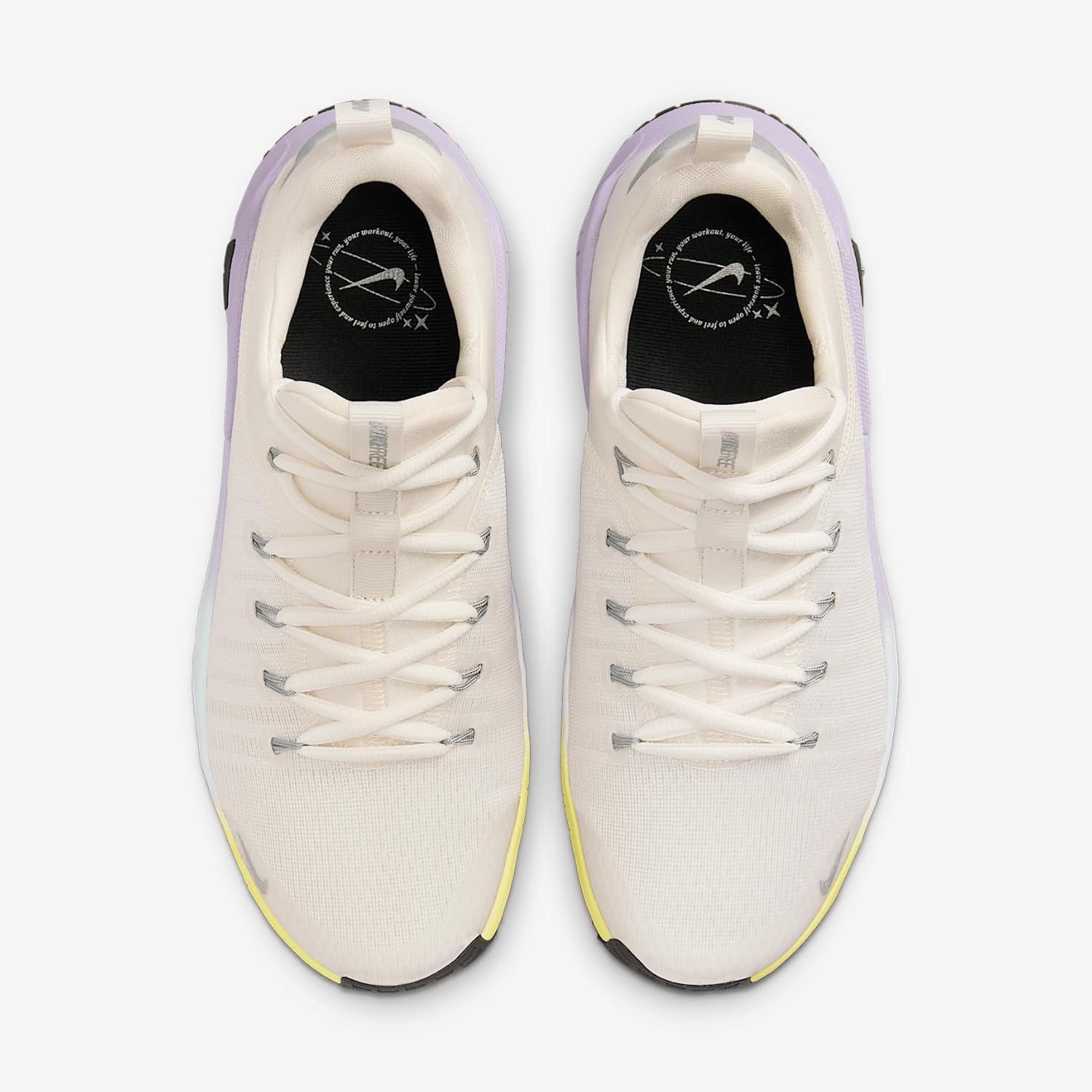 Nike Free Metcon 6 SE Women's Workout Shoes (HJ6214-001, Phantom/Black/Hydrangeas/Metallic Silver) Size 10