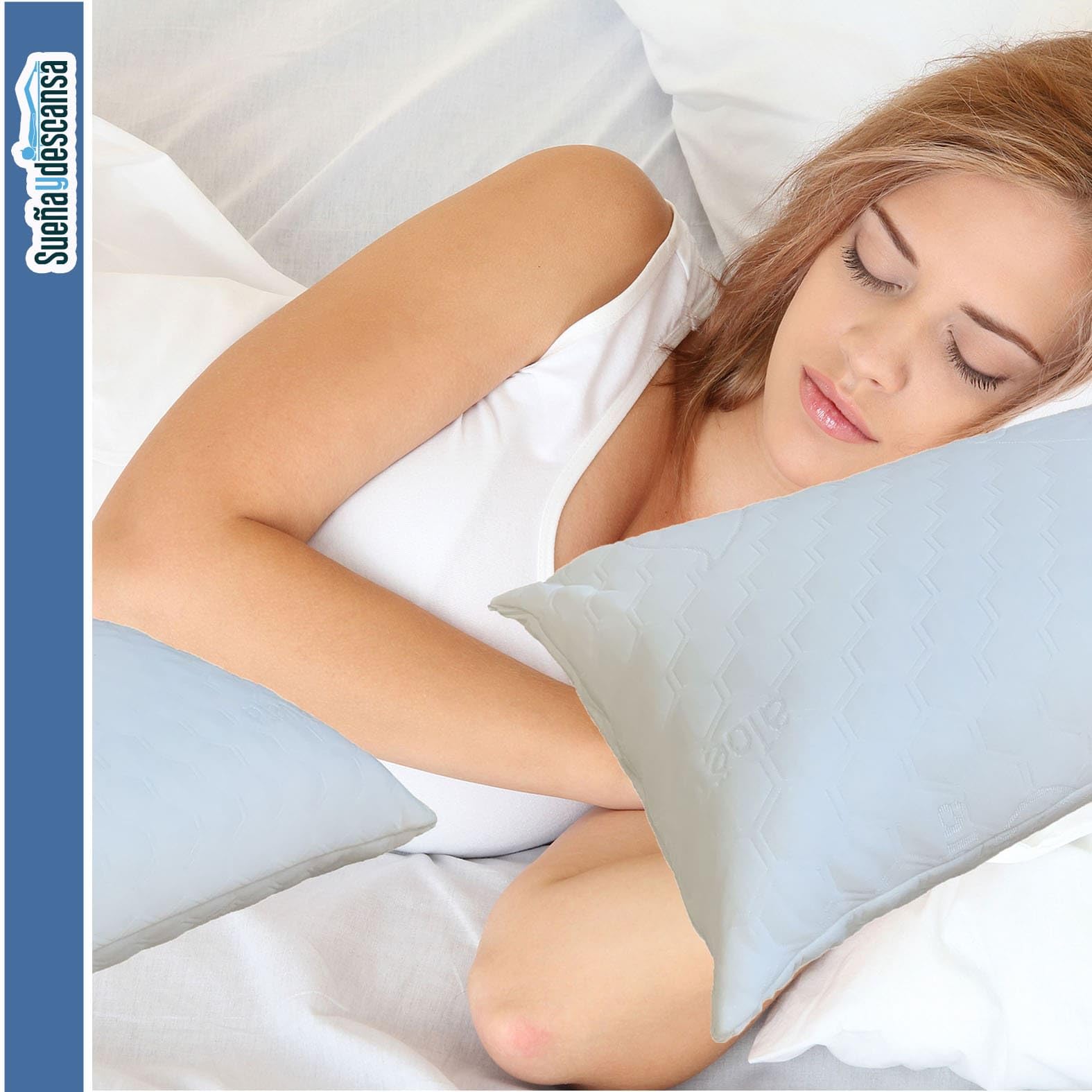 Almohada Visco Firme con Funda Aloe Vera Extrafirme (70 cm)