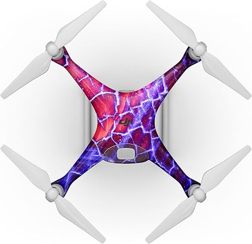 Miniatura 7 de Compatible con drones DJI Phantom 4 Pro - Adhesivo protector de vinilo resistente a los arañazos - Placas de acero atornilladas