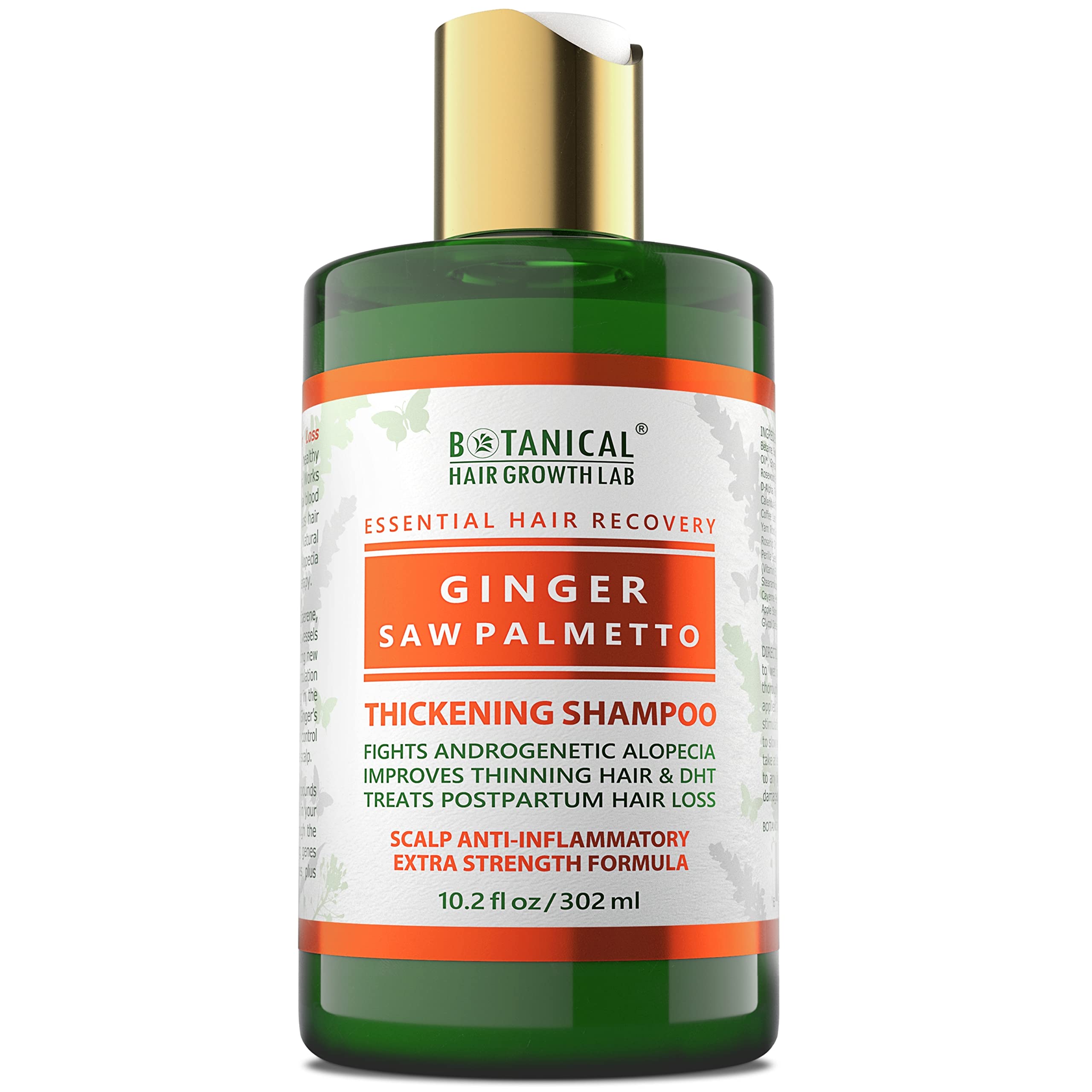 Buy BOTANICAL HAIR GROWTH LAB Hair Loss Shampoo Ginger Saw Palmetto Extra Strength