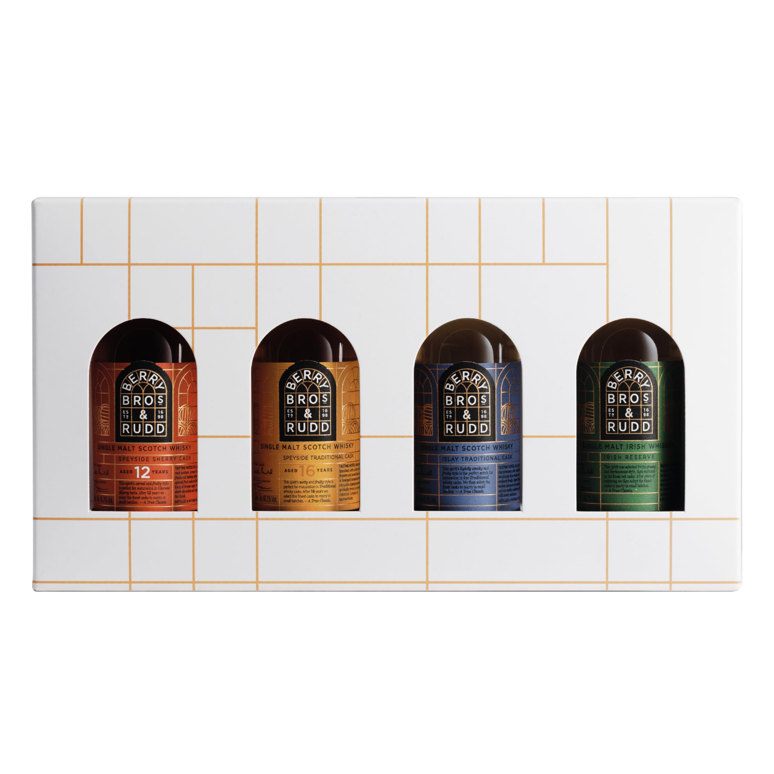 Berry Bros. & Rudd The Classic Range (4X5cl) Single Malt Whisky