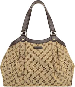 2506-128｜美品｜グッチ GGキャンバス ハンドバッグ ダークブラウン GUCCI - 2506-128｜美品｜グッチ GGキャンバス ハンドバッグ