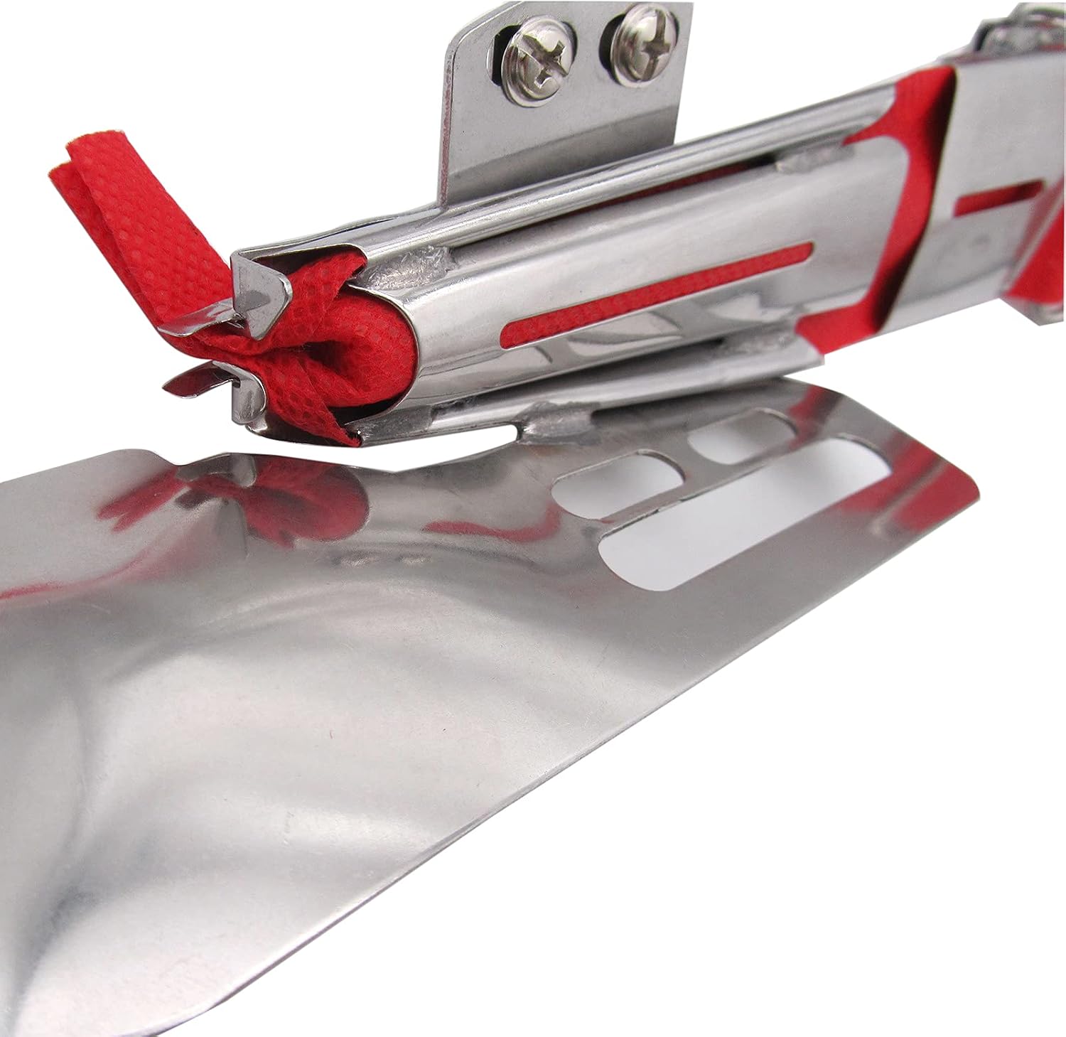 CKPSMS Brand - #KP-104 1PCS CoverStitch Machine Binder,Double-Fold Binding Attahchment fit for Flatbed Machine (1-1/2" (38.1mm) Cut; 7/16" (11.11mm) Finish)