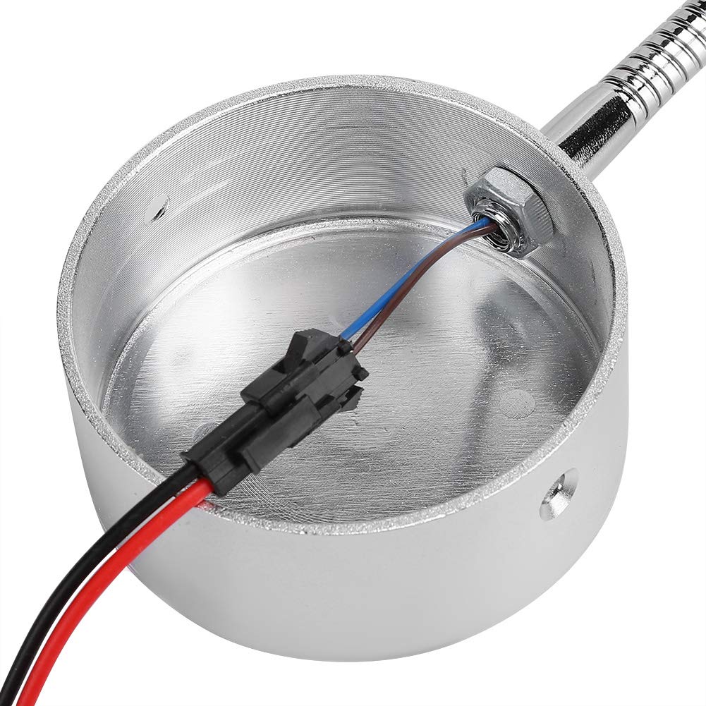 Lampada da lettura flessibile a collo d'oca, lampada da parete a LED Lampada da notte a parete regolabile per camera da letto 85V-265V