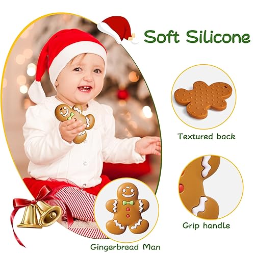 Miniatura 4 de NCVI Mordedor navideño y recortador de uñas eléctrico para bebés