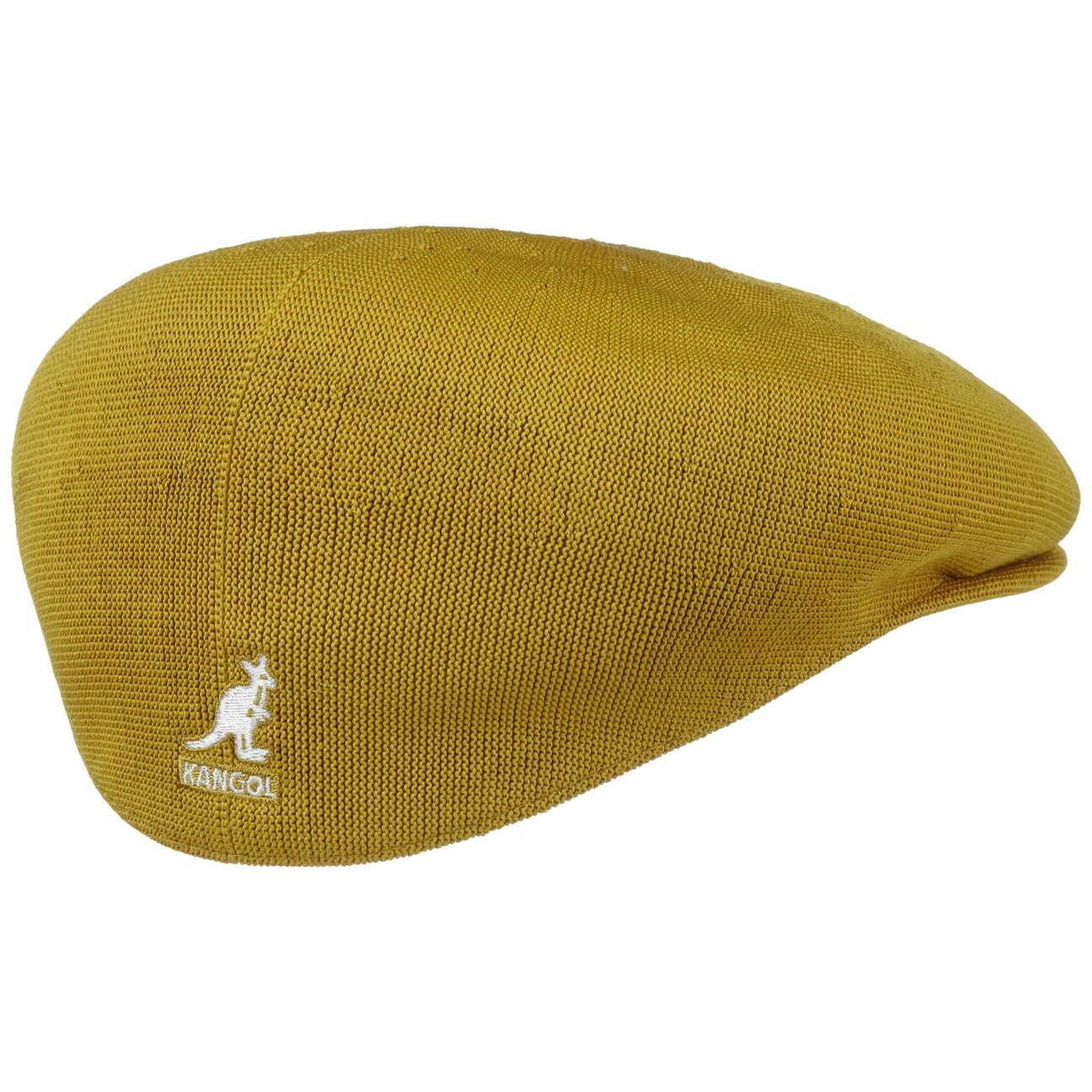 Kangol Tropic 504 płaska czapka damska / męska czapka letnia z daszkiem, całoroczna wiosna jesień zima - M (56-57 cm) żółta
