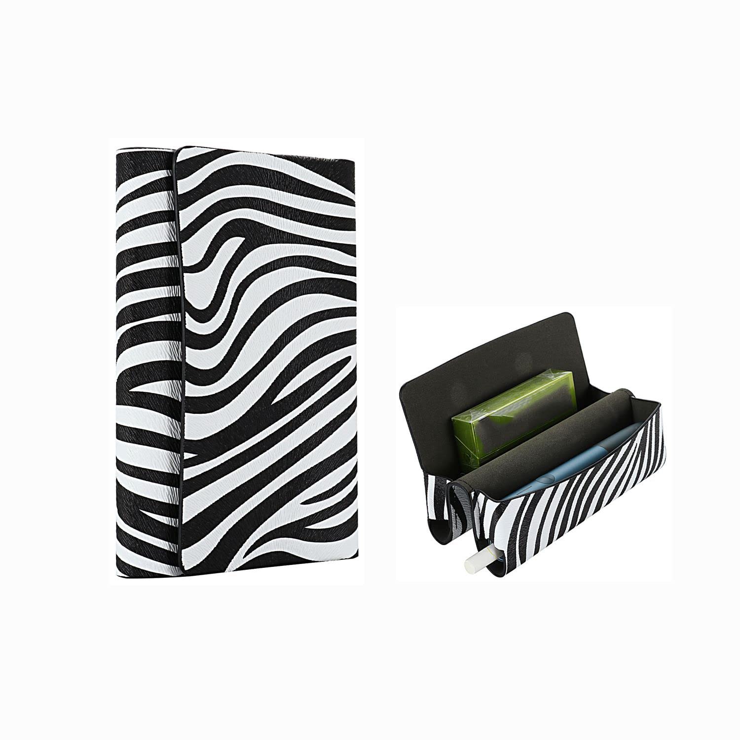 KAIDON Stylish PU Leather Protective Case Cover for ILUMA One - Elegant Design, Perfect Fit [A001] (Black)