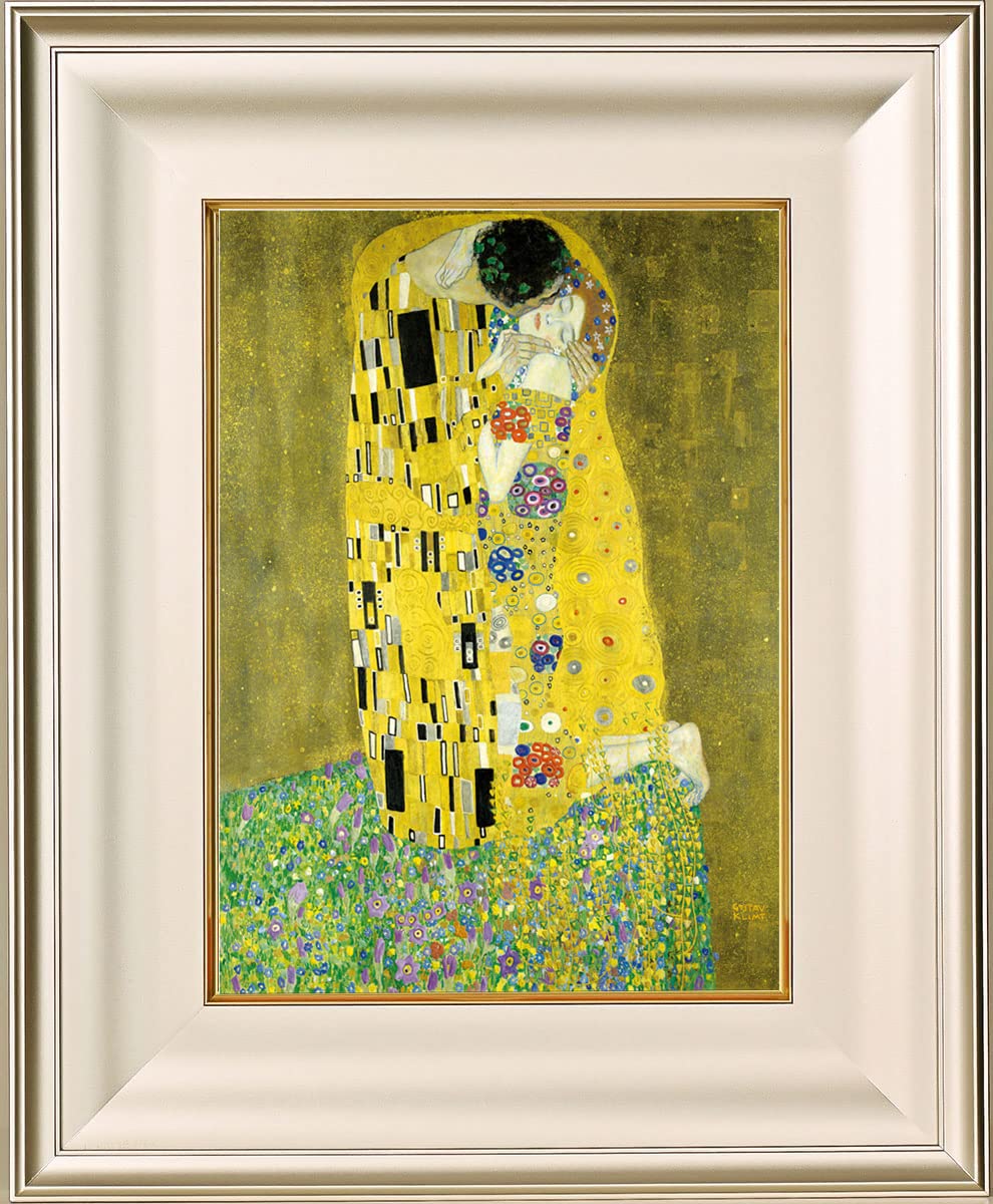 Amazon.co.jp: 絵画 クリムト 接吻 キス 名画 インテリア : ホーム