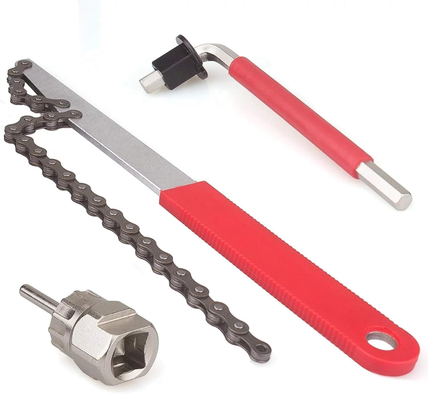 Bike Cassette Tool Chain Whip Auxiliary Wrench Bicycle Sprocket Removal