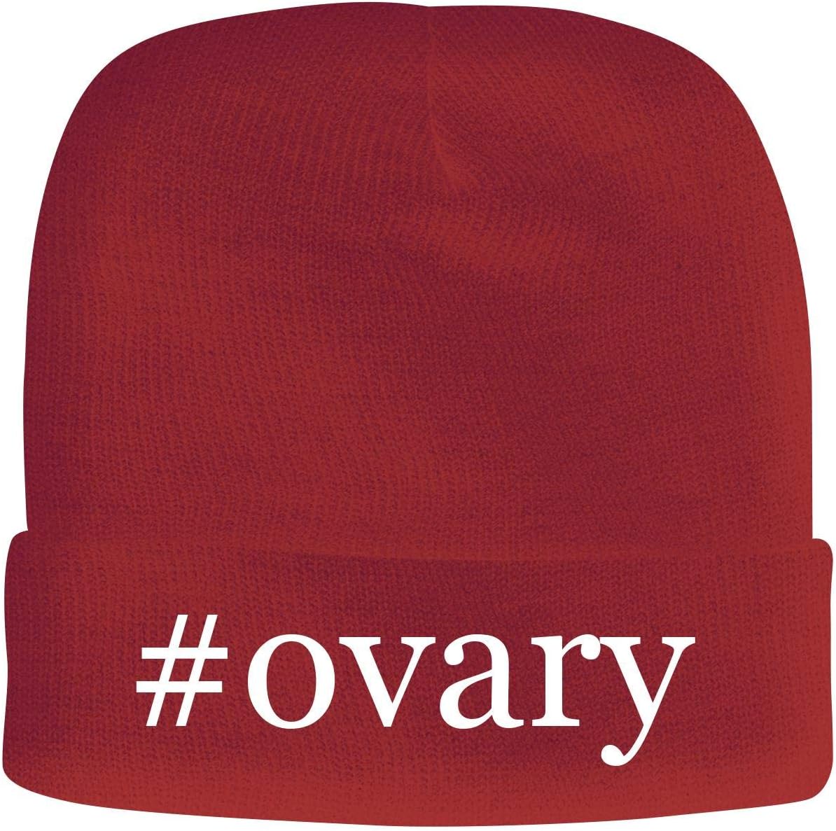BH Cool Designs #Ovary - Men's Hashtag Soft & Comfortable Beanie Hat Cap