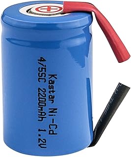 Kastar 1-Pack 4/5 Sub-C NiCD Battery W/Tabs 1.2V 2200mAh Replacement for Philips 900, Norelco HP1328E HP1337 800RX 805RX 815RX 850RX 895RX 900RX 950RX HS800 HS805 HS850 HS900 HS950 Shaver and Trimmer