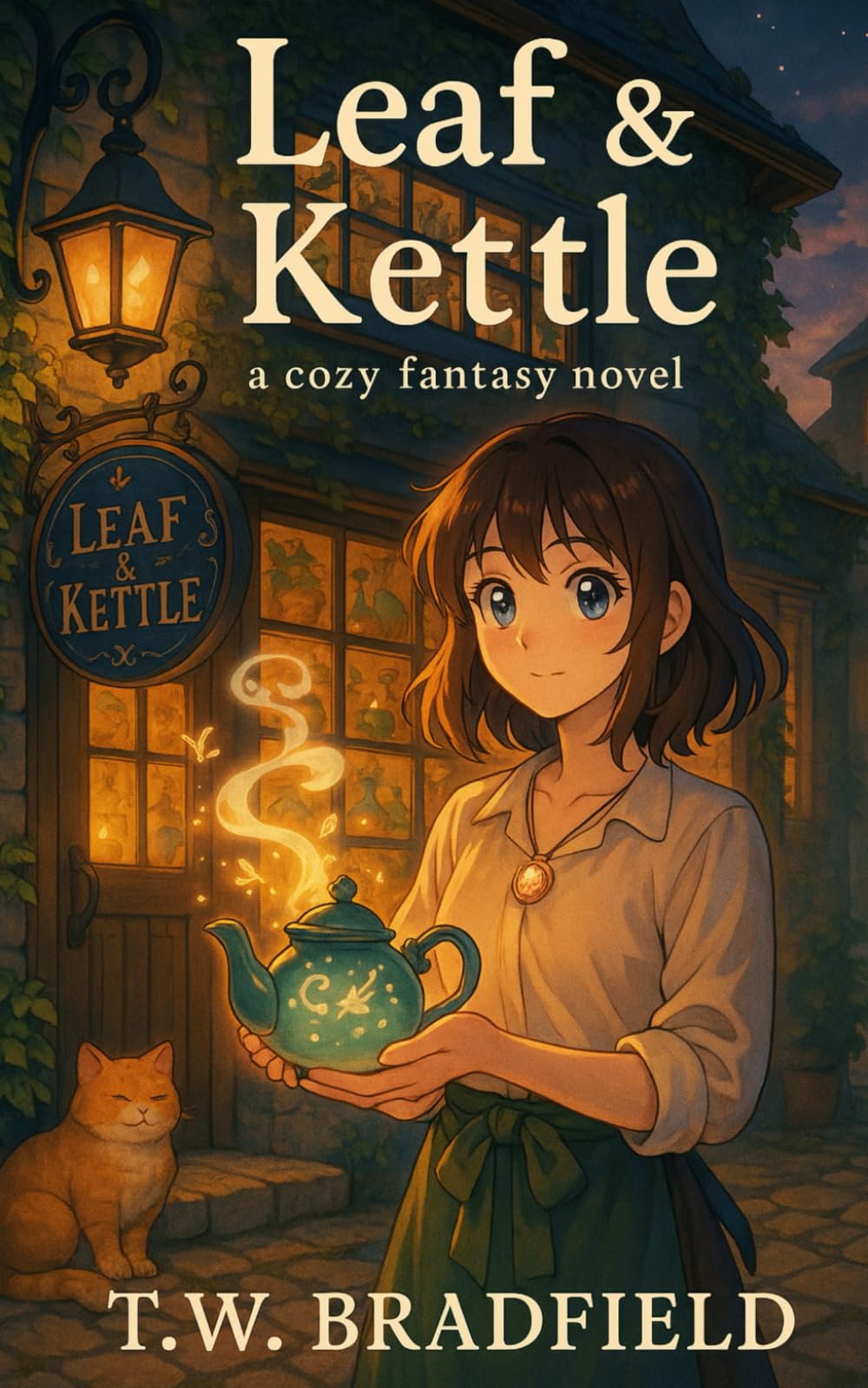 Leaf and Kettle: A Cozy Fantasy Novel