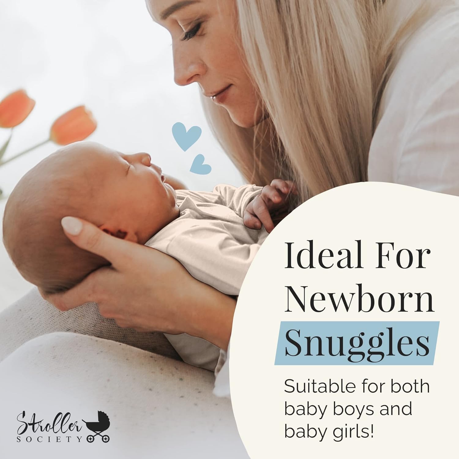 Stroller Society Baby Outfit Set, Soft Baby Clothes, Neutral Newborn Clothes