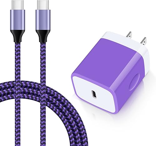 Bloque de cargador USB tipo C para Samsung Galaxy A15 5G A14 A13 5G A23 A54 A53 A03s A24 A25 S23 Z Fold5 S21 FE Z Flip5 S22 Note21, iPhone 15 Pro,