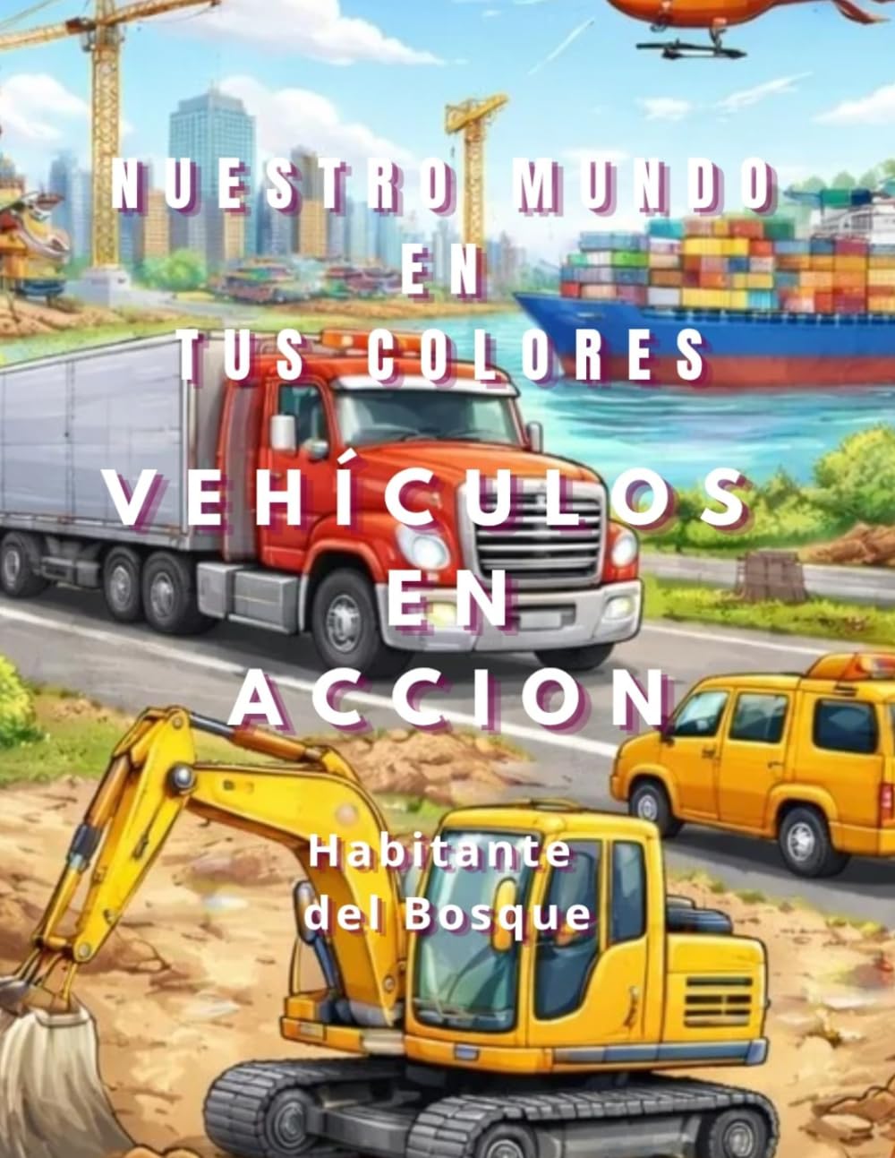 Vehículos en acción: 9 (Nuestro mundo en tus colores)