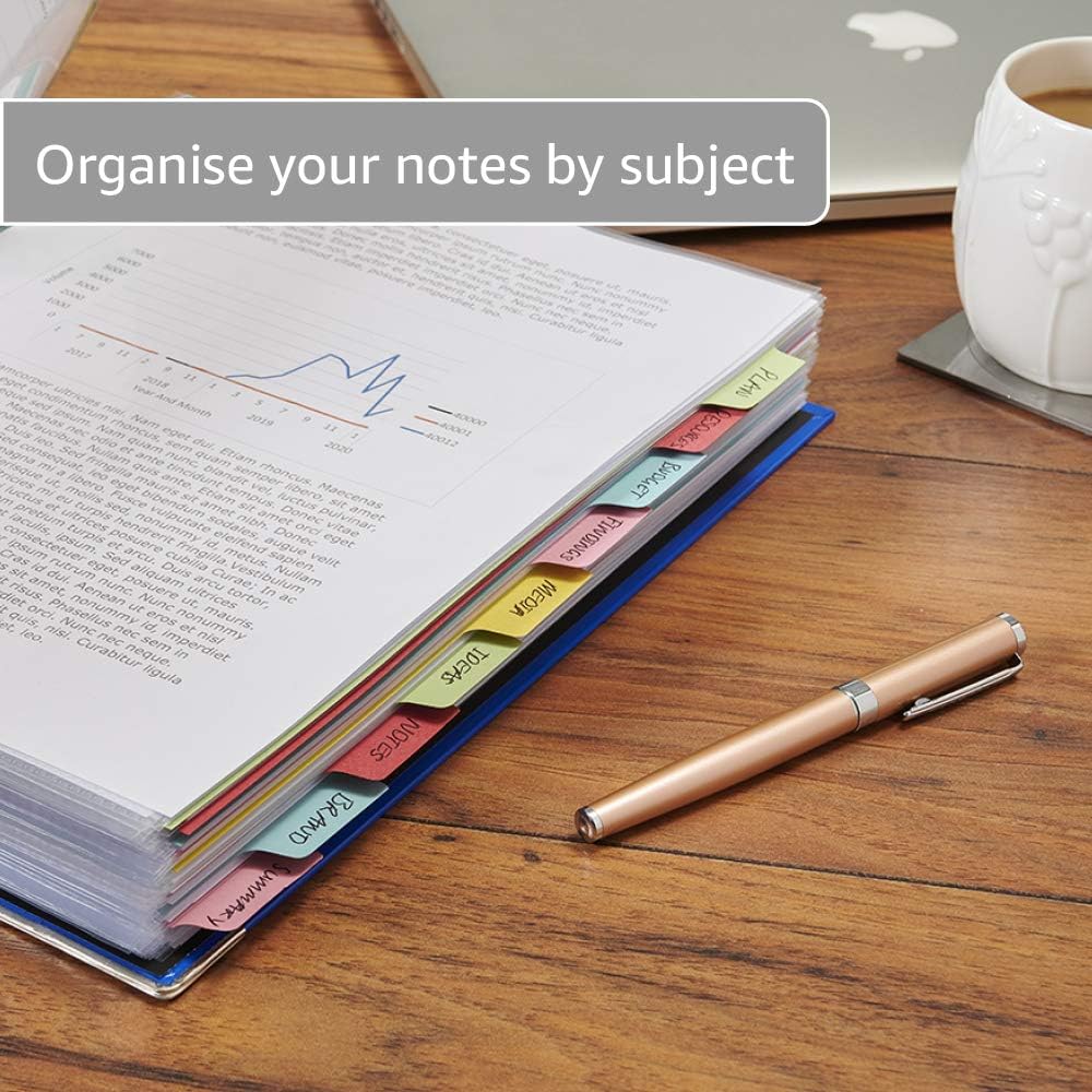 Revision Pack - Revision 6 Pack, A4 Notebook, A4 Refill Pad, Record Cards, A4 Ring Binder, Punched Pockets and Dividers