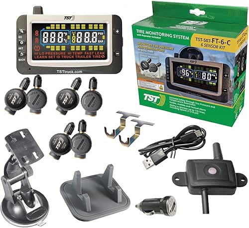 TST 507 Series TPMS - RV Tire Pressure Monitoring System