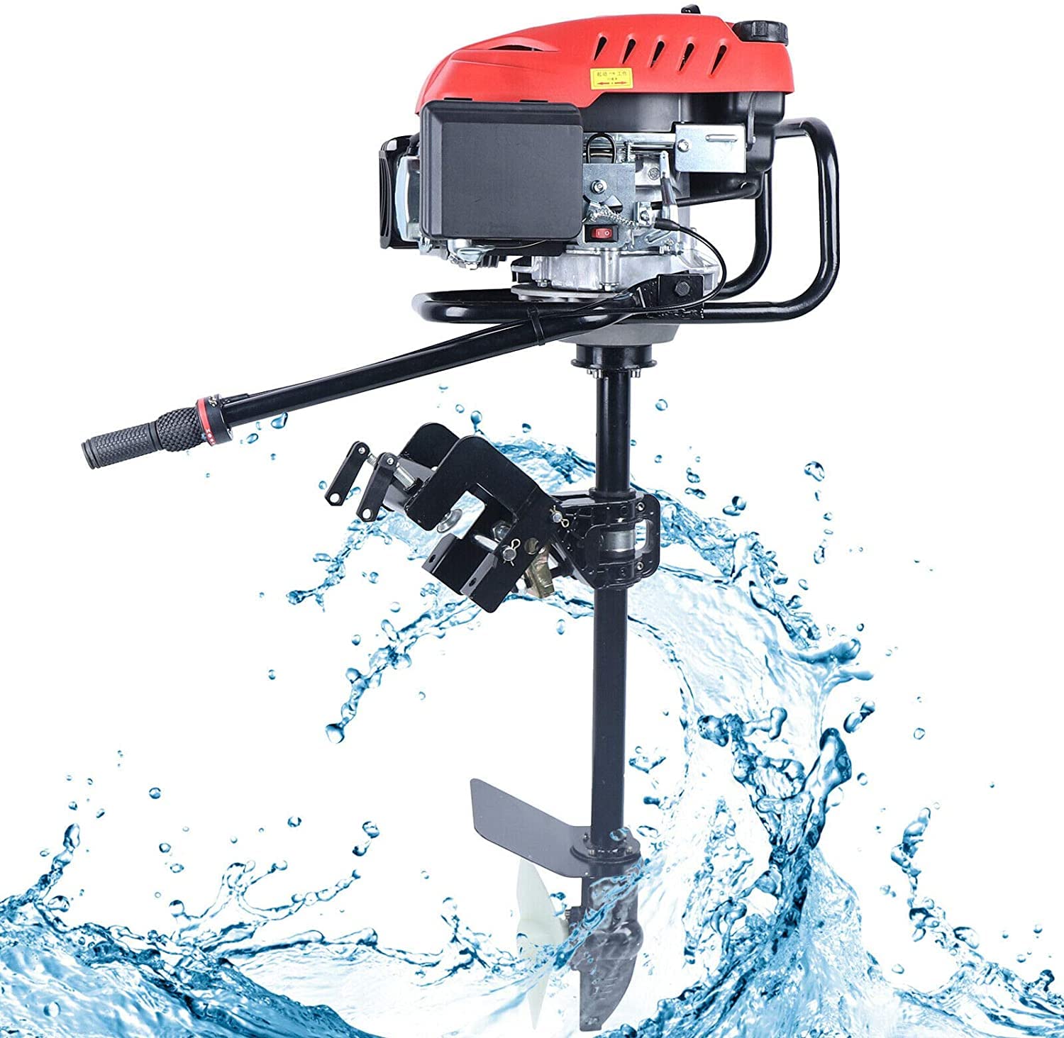 Buy GDNTMU 4 Stroke 6 HP Outboard Motors Engine, Fishing Boat Engine