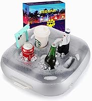 Vista 1 de Drink Holder,Drink Float for Beach Party,Accessories for Pool &Hot Tub with Multi-Use Large Capacity