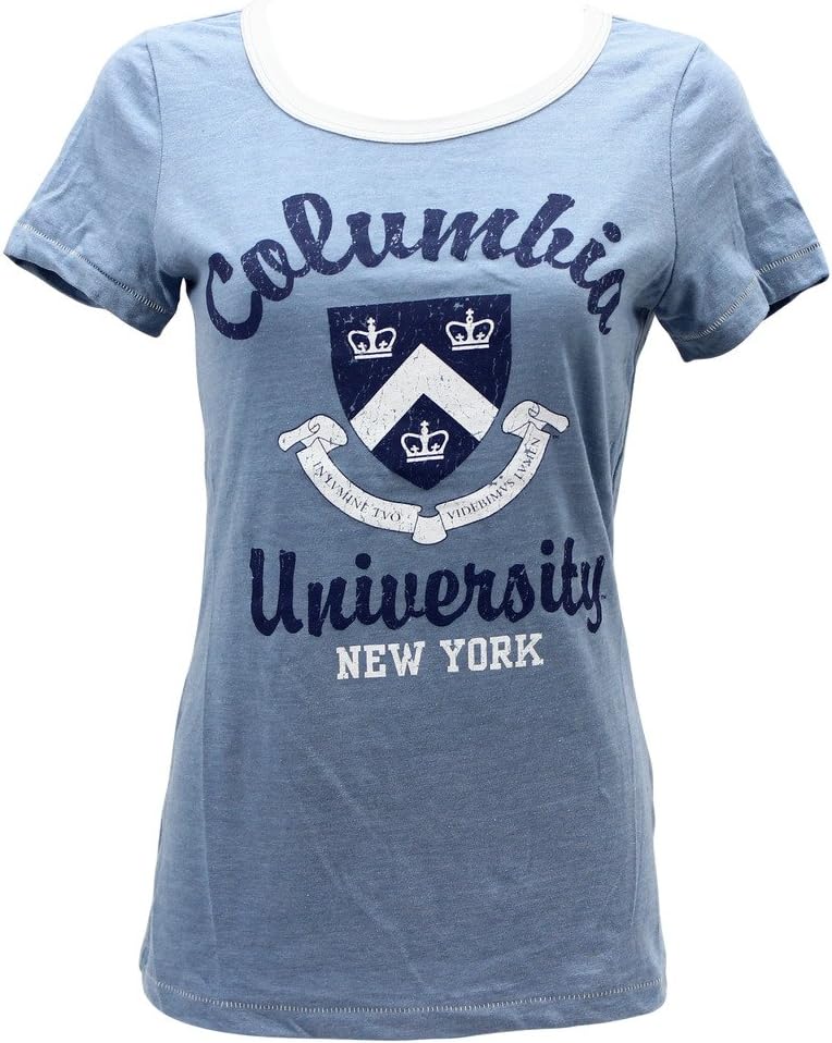 College Vault Women' s NCAA Columbia University New York T-Shirt