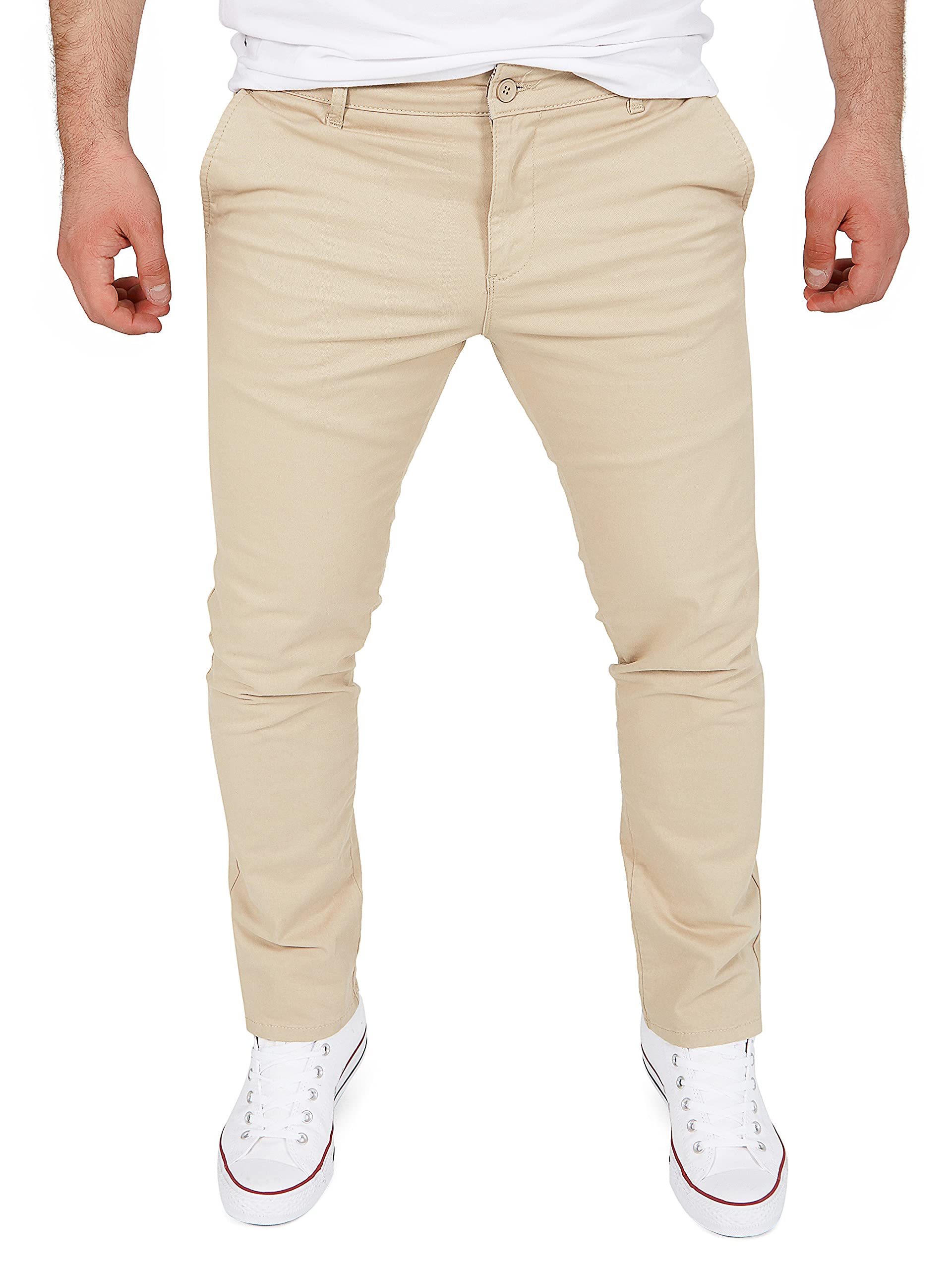 WOTEGA Herren Chino Hose Glenn - Baumwoll Chinohose Mit Stretch