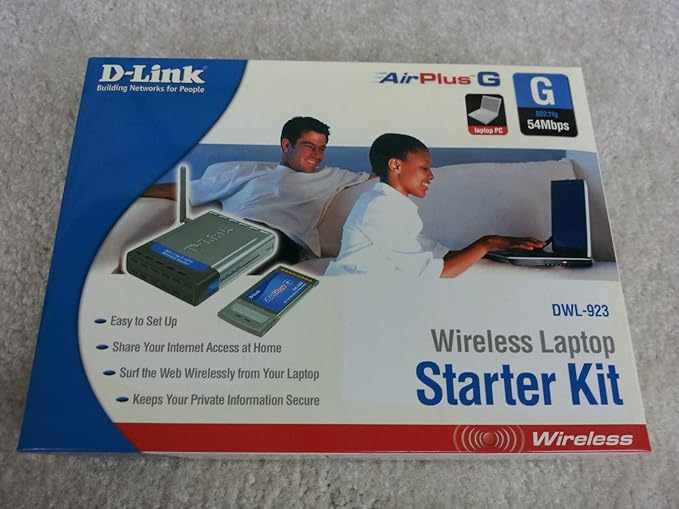 Amazon.com: D-Link DWL-923 Wireless G Laptop Starter Kit with DI-524 ...