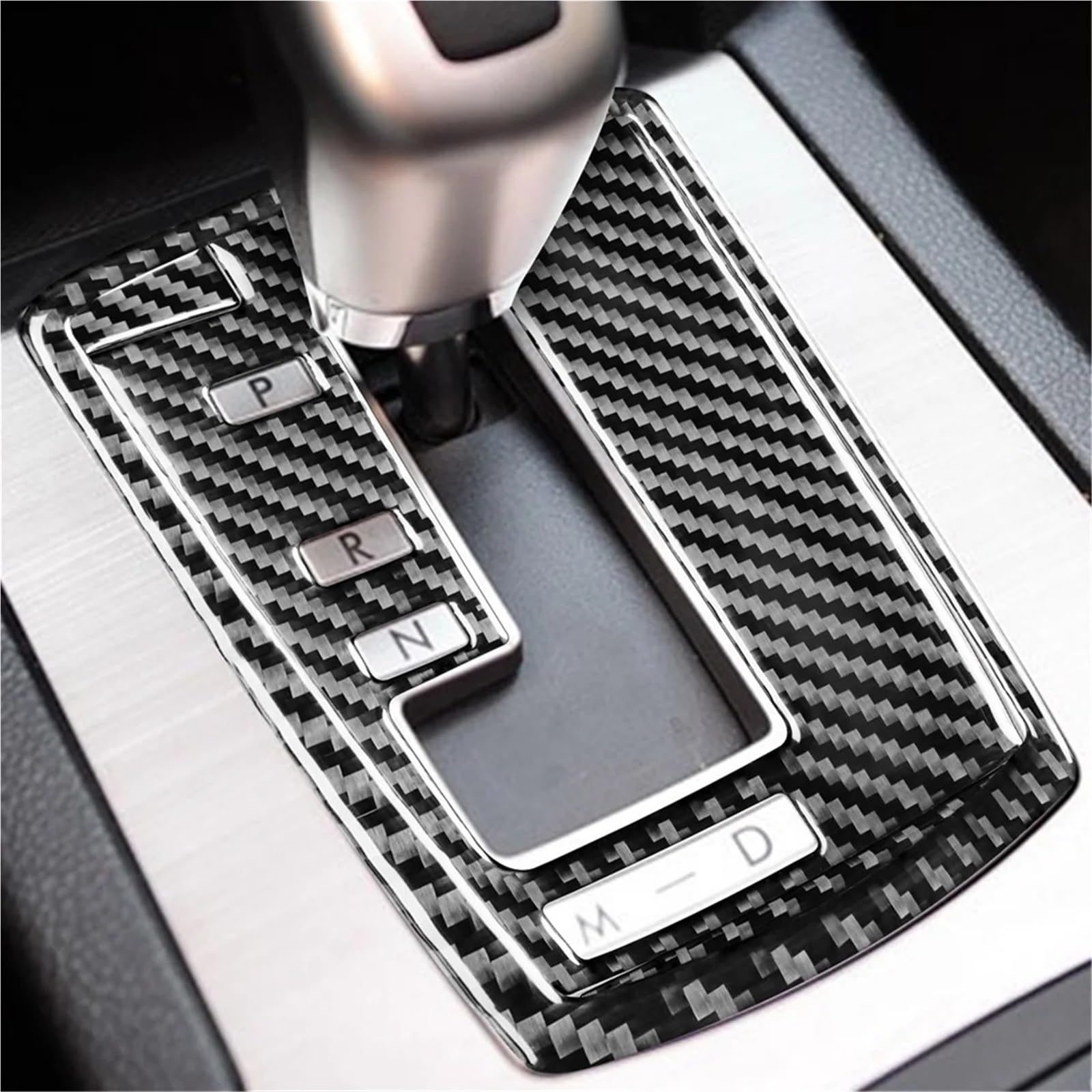 Folia na panel‌ Okleina skrzynia biegów‌ Włókno węglowe pasuje do Subaru Legacy Outback 2010-2014 Konsola środkowa Panel zmiany biegów Osłona naklejki Akcesoria LHD