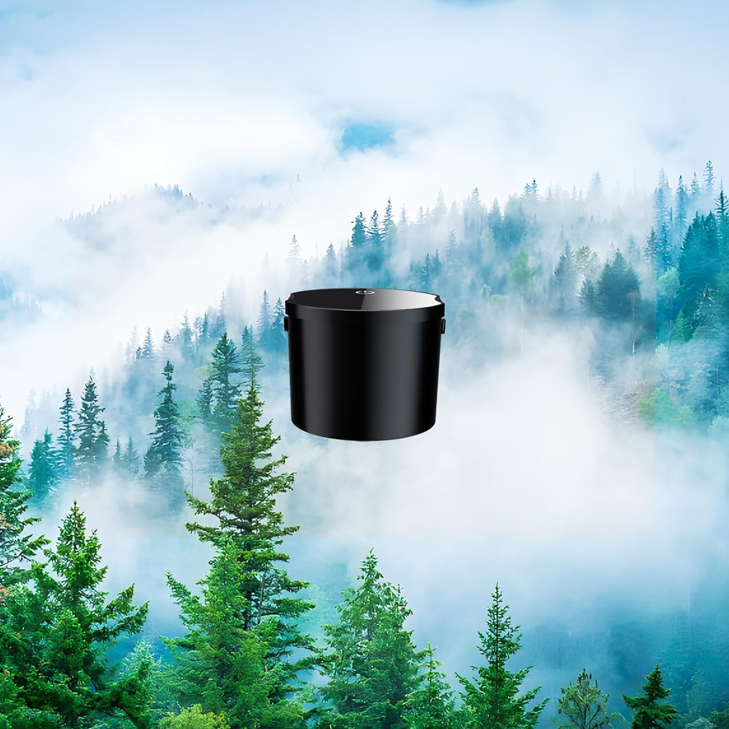 Wkład zapachowy do samochodu Amor Lyris dyfuzor odświeżacza powietrza, wkład do jednostki zapachowej z długotrwałym mocowaniem zapachowym, dobry na 1000 sprayów i wymienny zapach fanatyzmu (ocean)