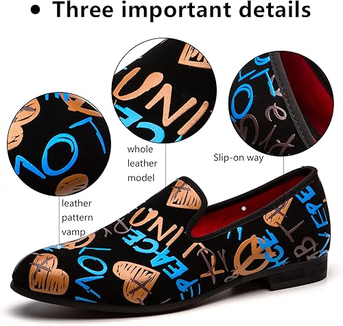 Miniatura 2 de Meijiana Mocasines nobles de piel sintética para hombre, mocasines sin cordones, para fumar, con borla